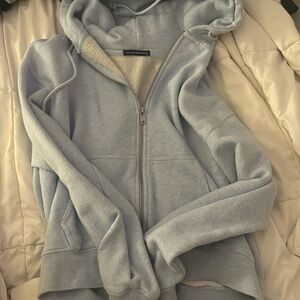 Very soft and lightweight brandy melville zip up.